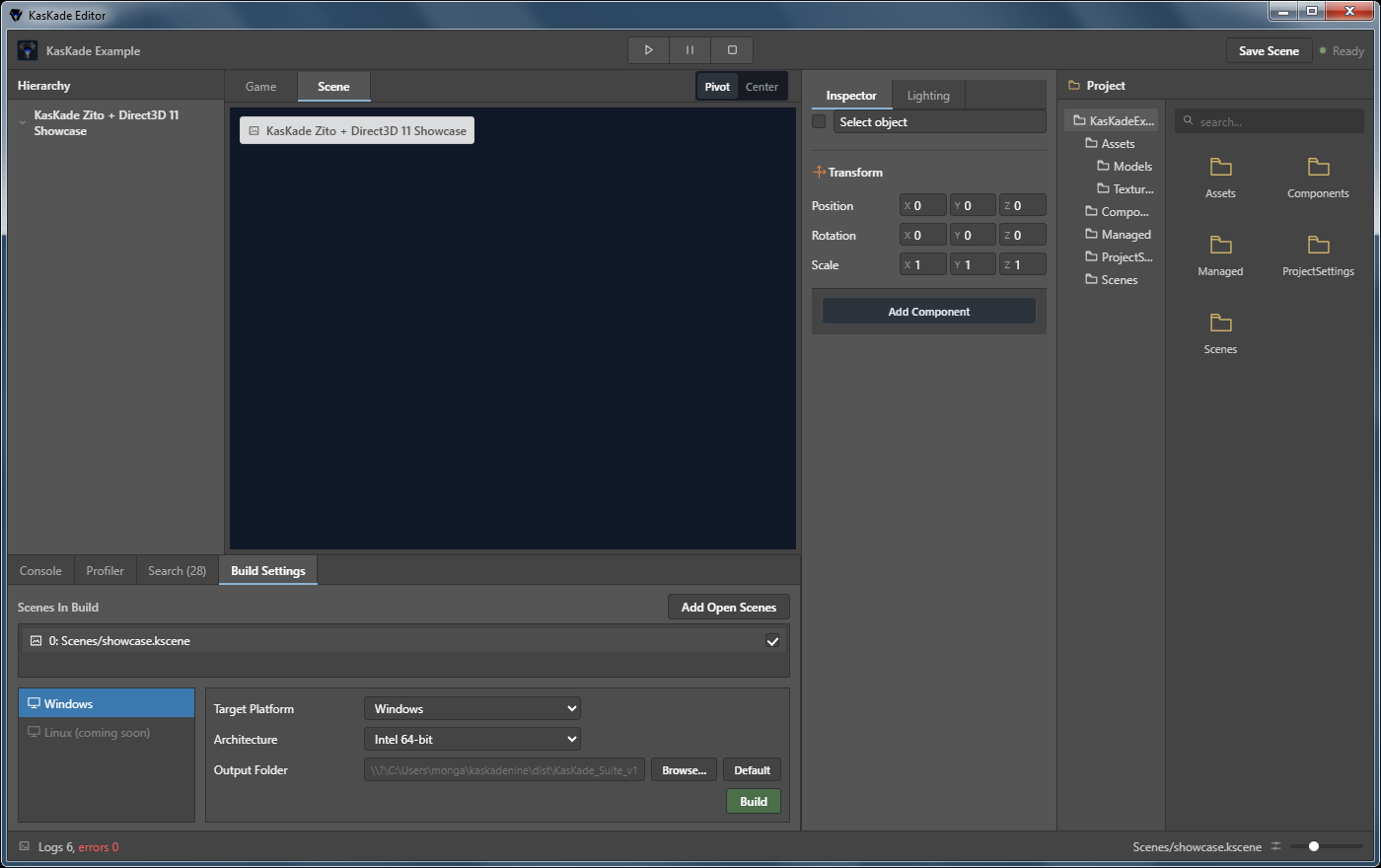 Editor Viewport D3D12 Render