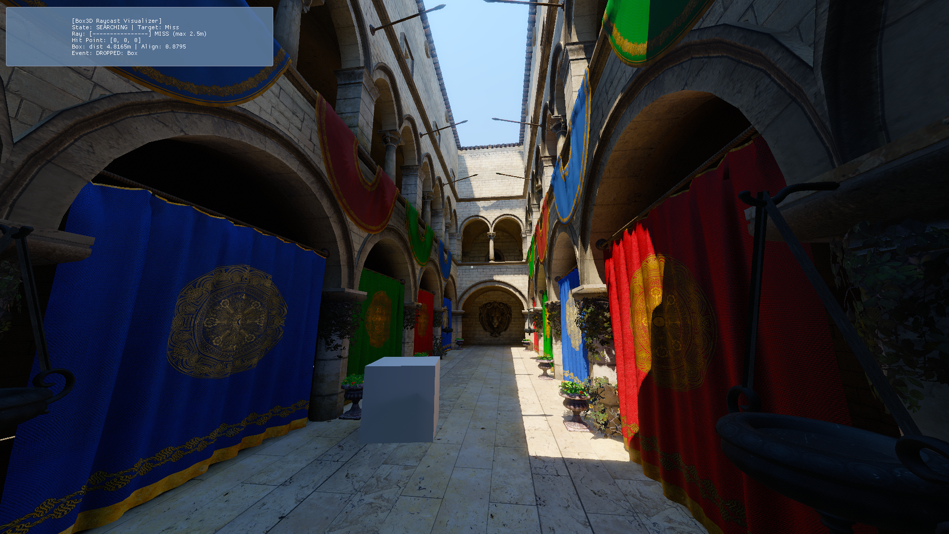 Sponza Atrium Multi-bounce DDGI